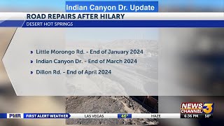 Desert Hot Springs gives an update on road construction projects