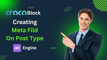 How To Create Custom Meta Field on Wordpress Post type With jetengine crocoblock