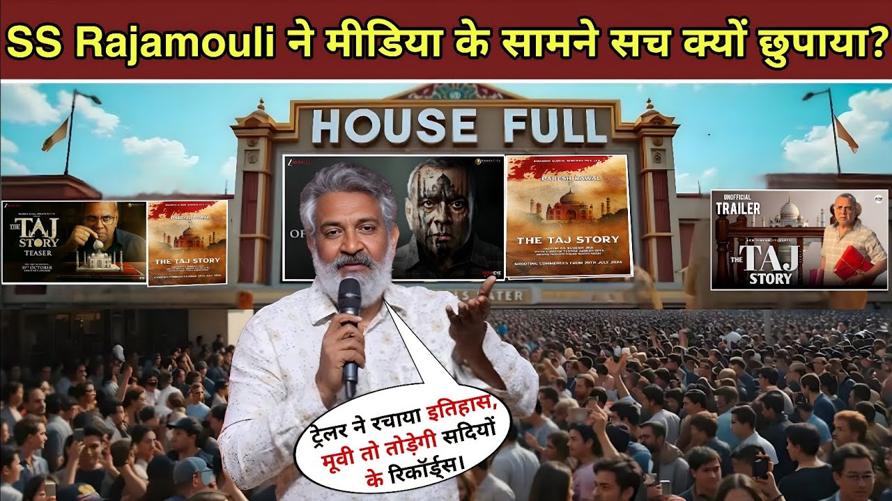 The Taj Story | SS Rajamouli Reaction | Taj Mahal Truth Revealed | Bollywood Shockwave | History