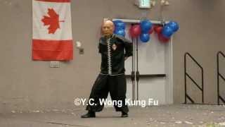 Grandmaster YC Wong, Iron Thread 鐵線拳 2013 ITKFA Martial Arts Championship Masters Demo Concord, CA