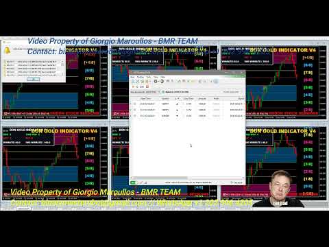 DON GOLD v4.1 - CROSSOVER TRADING SIGNALS - BEST INDICATOR FOR BINARY OPTIONS TRADING - IQ OPTION