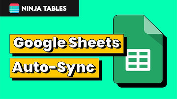 How to Sync Real-Time Data from Google Sheets to Ninja tables
