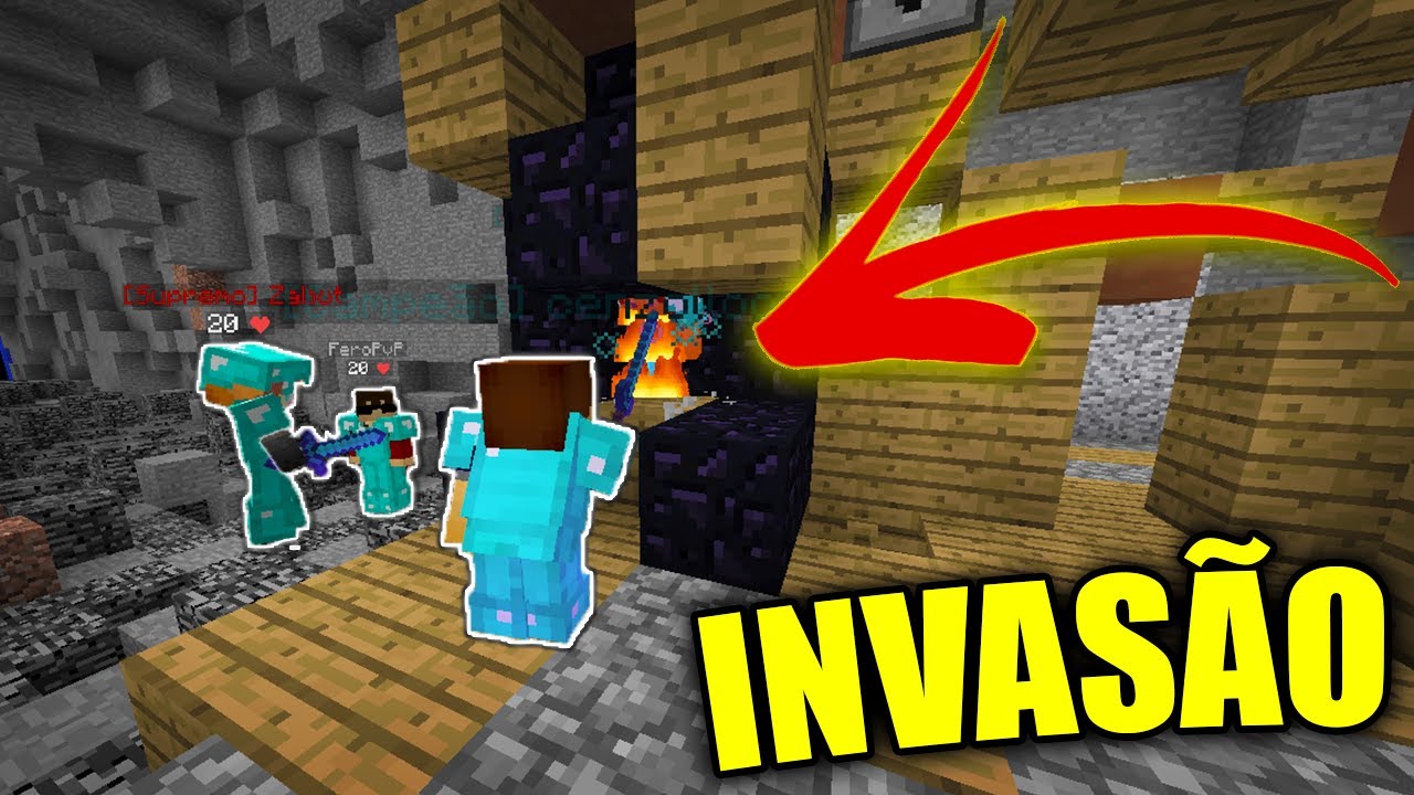 Minecraft: ENCONTRARAM NOSSA BASE E TENTARAM INVADIR! (Factions Quantum) #13 ‹ Viros ›