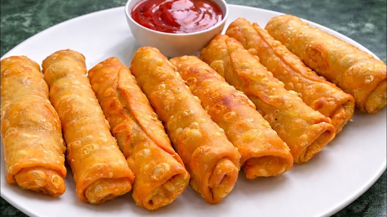 Iftar Special Crispy Spring Rolls 😍 | इफ्तार में क्रिस्पी रोल कैसे बनाएं | Crispy Rolls Ramadan 2026