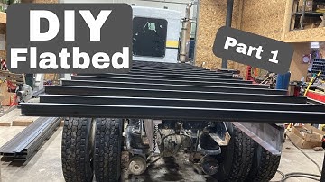 Building A Custom Steel Flatbed For My Kenworth T800 (DIY Flatbed Part 1)