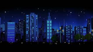 Night City Background Video Animation |  Motion Background Loop | No Copyright