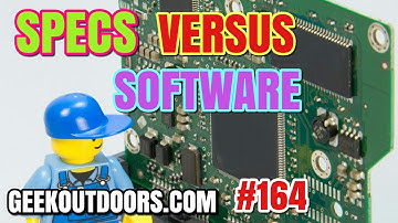 Specs Vs Software Geekoutdoors.com EP164