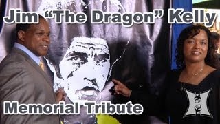 Memorial Tribute to Jim "The Dragon" Kelly, Co-Star of Bruce Lee's "Enter The Dragon"
