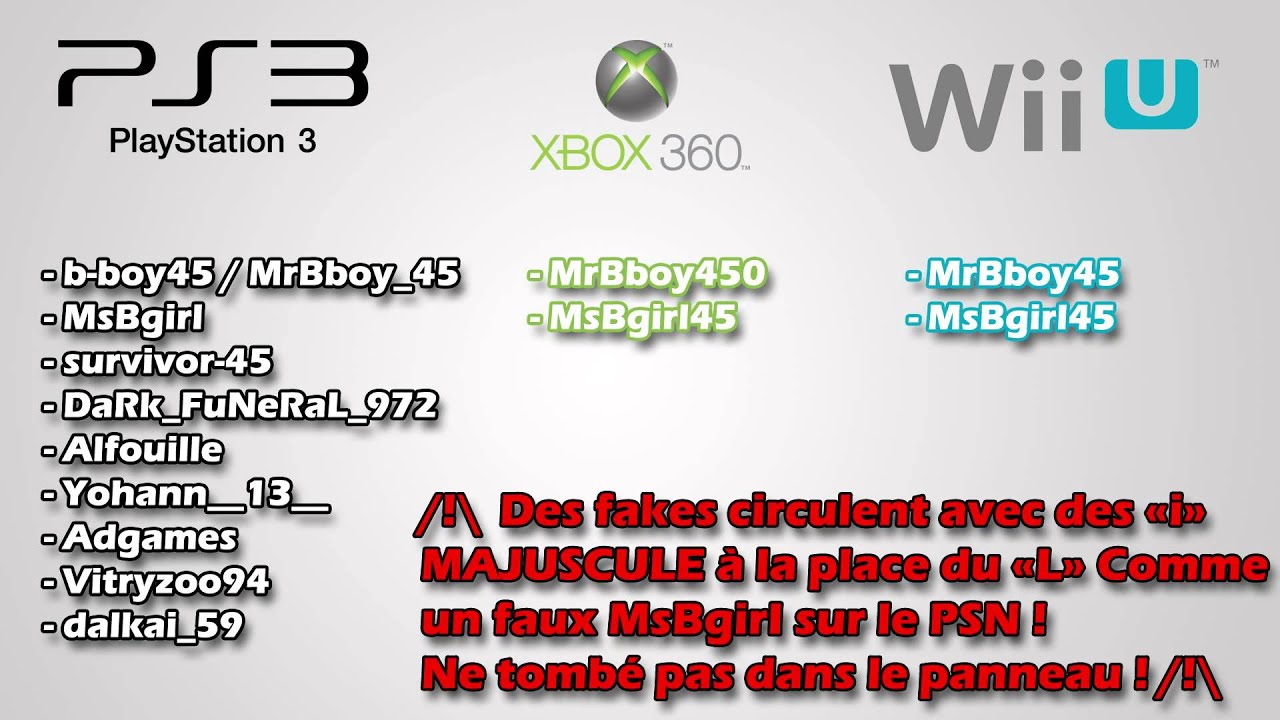 Liste Pseudo Des Membres De La Kod Attention Aux Fakes Youtube