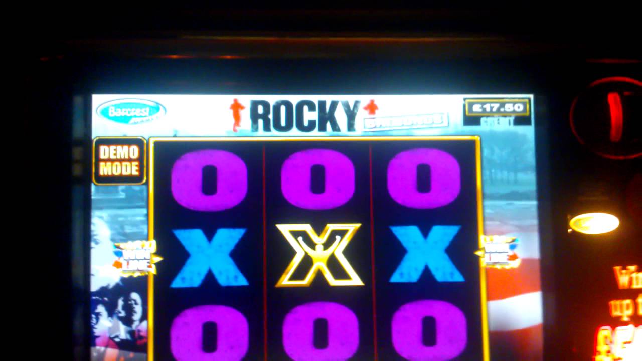Barcrest - ROCKY Balbonus Video £35 Jackpot DEMO AS EXTREMLY RARE!