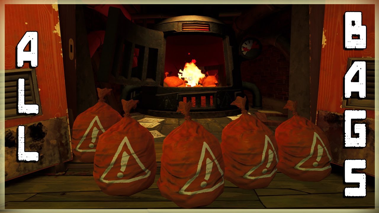 Where to find all 5 Red Trash Bags Hello Neighbor 2 Back To School