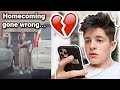 Asking A Girl To Homecoming! | I texted the wrong girl... | Brock and Boston