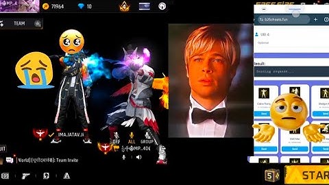 New EMOTE BOT Website Without Password In Free Fire (Part-3)😀 100% free Emote Bot link