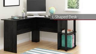 Dakota L Shaped Desk Features