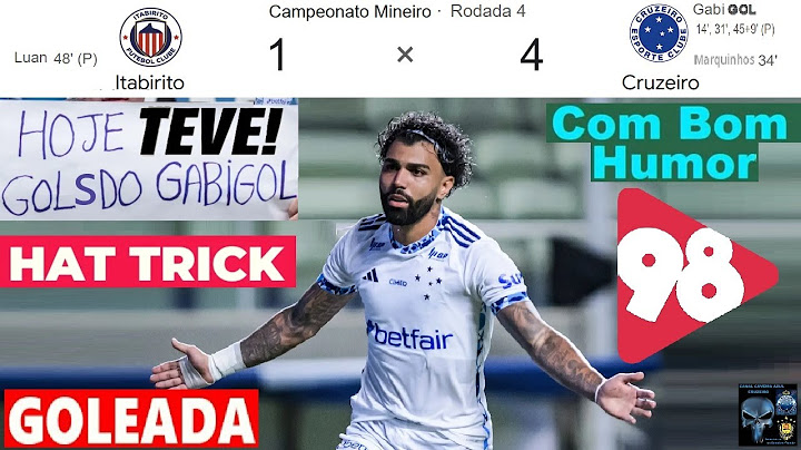 ITABIRITO 1 X 4 CRUZEIRO & Bom Humor 98FM🤪😂⚽ OS GOLS Hat-trick de GABIGOL ⚽breve MELHORES MOMENTOS