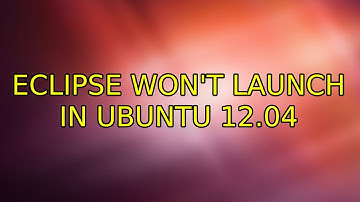 Ubuntu: Eclipse won