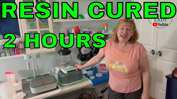 #365 Resin cures in 2 hours with the new Resiners® G3 2-in-1 Resin Curing Machine for UV & Epoxy