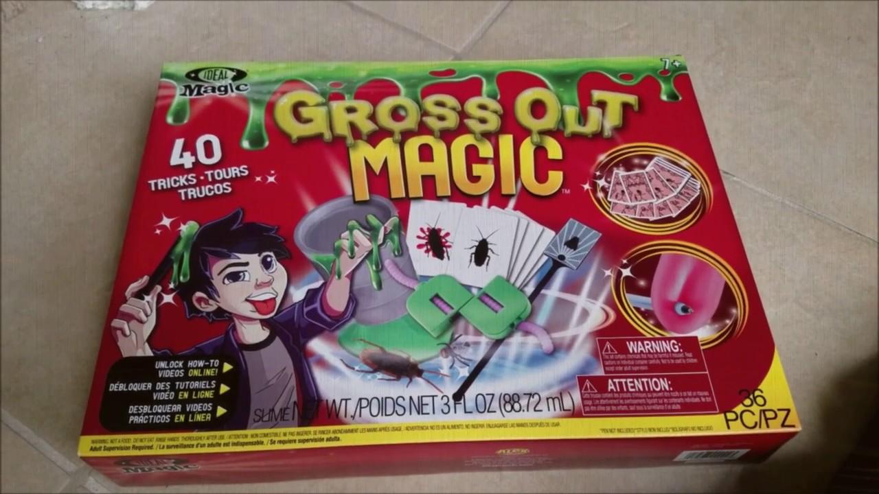 Ideal Magic Gross Out Magic Toy (Review)
