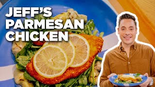Parmesan-Crusted Chicken with Jeff Mauro | The Kitchen | Food Network