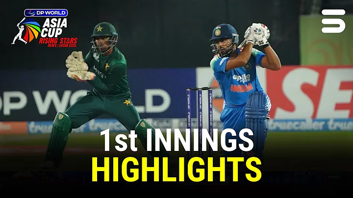 1st Innings Highlights | India A vs Pakistan A | M 6 | DP World Asia Cup Rising Stars 2025 | ZH13