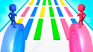 Layers Roll - Gameplay Walkthrough on Android, iOS | Biggest Roll in The World (Levels 10-11)