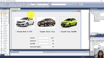 วิธีทำโปรแกรมคำนวณราคารถ  VB.net - Visual Studio 2019