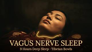 Vagus Nerve Sleep · 9 Hours | Tibetan Singing Bowls · Bamboo Flute · Soft Piano screenshot 5