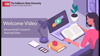 Welcome to the Advanced QLT Course in Teaching Online