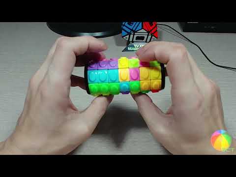 Развивающая головоломка антистресс собери рядок  кукуруза  5*4 см 4 рядов, видео 1