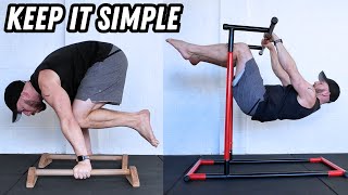 Simple Calisthenics Planche and Front Lever