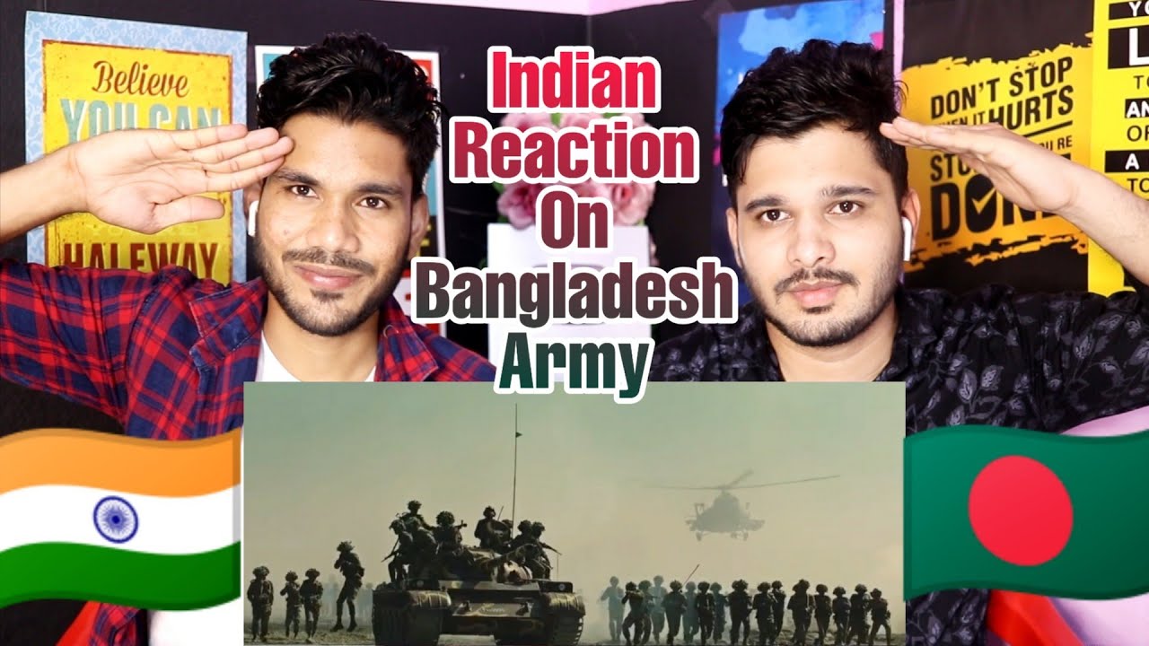 Indian reaction on Bangladesh Army Theme Song - Amr Sena Bahiny