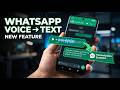WhatsApp Voice Note Transcription Utility | Whisper + Twilio