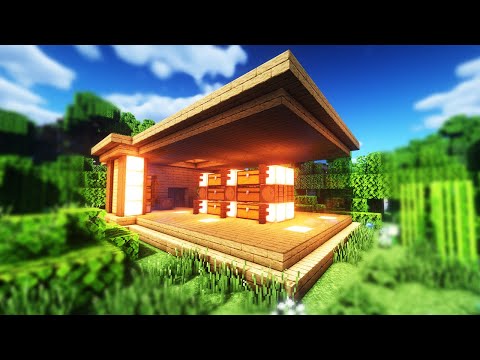 Super Cool Storage Room - How To Build (Minecraft Tutorial #26)