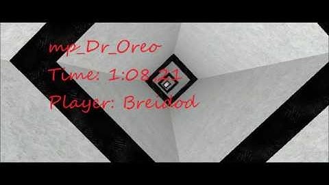 Call of Duty 4 Deathrun SPEEDRUN #13 map:mp_deathrun_oreo #1