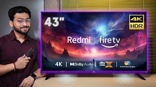 Redmi Smart Fire TV 4K 43 Unboxing & Review ⚡ | At Just Rs 24,999/ | Fire TV OS