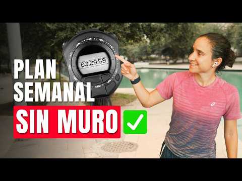 MARATÓN SUB 3:30 La planificación semanal PERFECTA🏃‍♀️🔥🤩