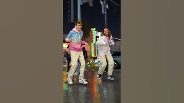 DANCIN! Merrick & @TaylorHatala on Hollywood Blvd! dc stonewn #shorts #gottalent #WOD #SYTYCD #agt