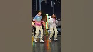 DANCIN! Merrick & @TaylorHatala on Hollywood Blvd! dc stonewn #shorts #gottalent #WOD #SYTYCD #agt
