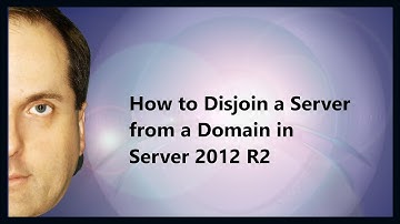 How to Disjoin a Server from a Domain in Server 2012 R2
