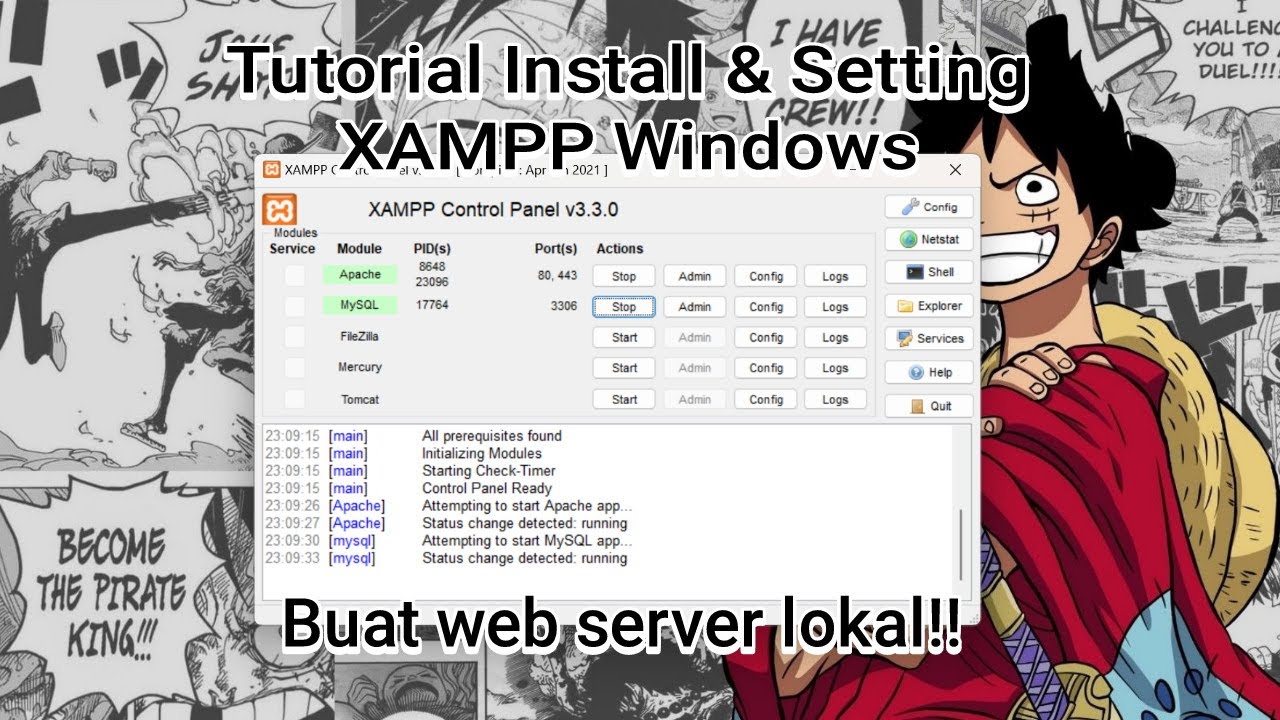 Tutorial Install & Setting XAMPP Windows Terbaru - YouTube