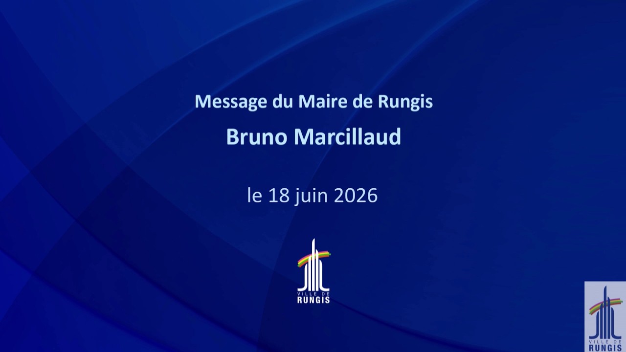 Le Maire Bruno MARCILLAUD vous informe : jeudi 18 juin 2026