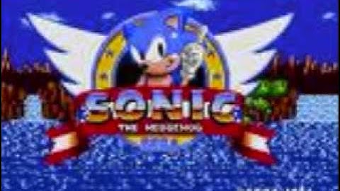 8-bit: sonic the hedgehog green hill zone