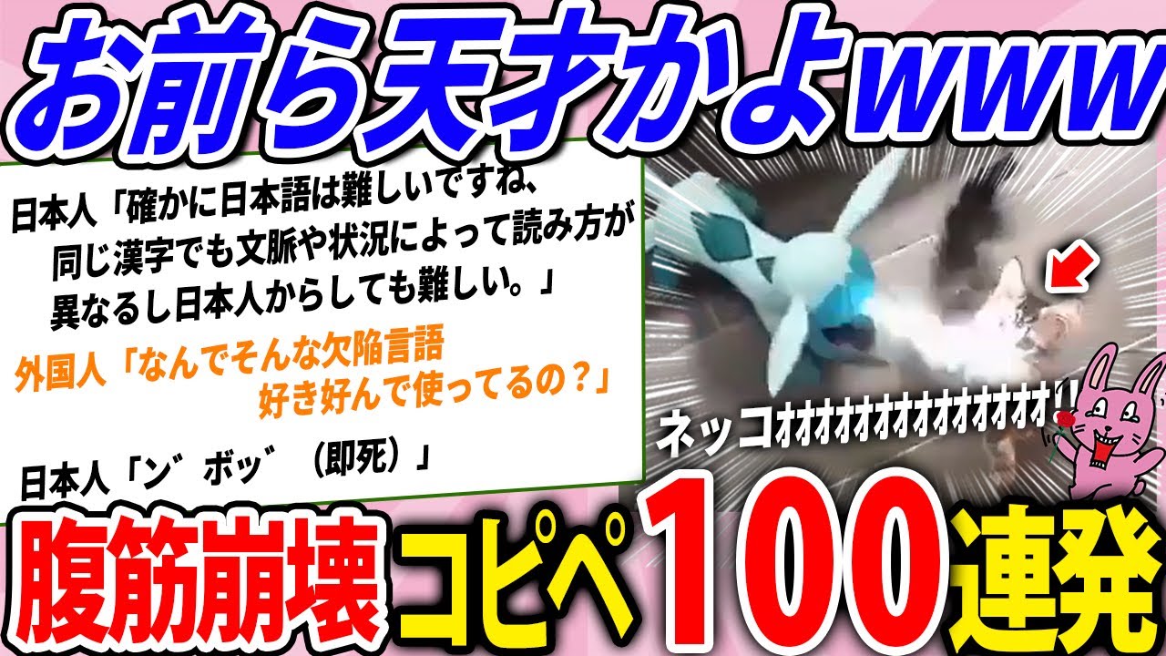 見たことない天才的なコピペ集めたら呼吸困難になったんだがwww🐰