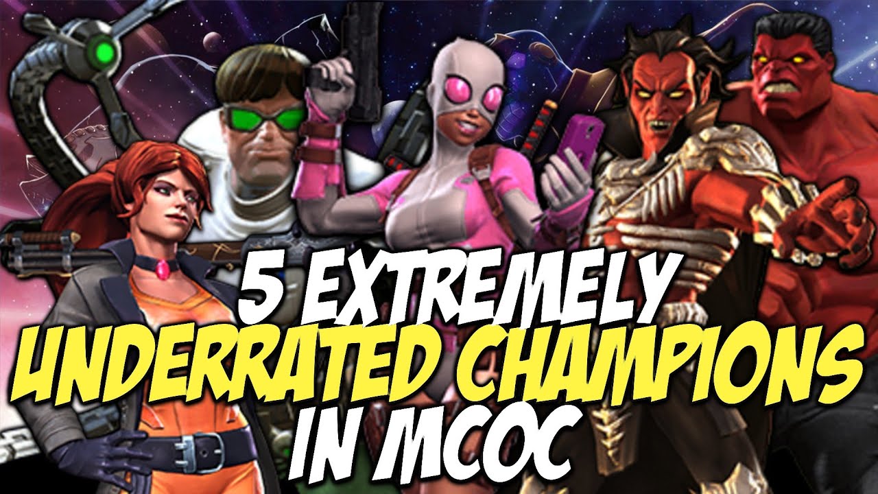 5 Extremely Underrated Characters In MCOC | Marvel Contest Of Champions