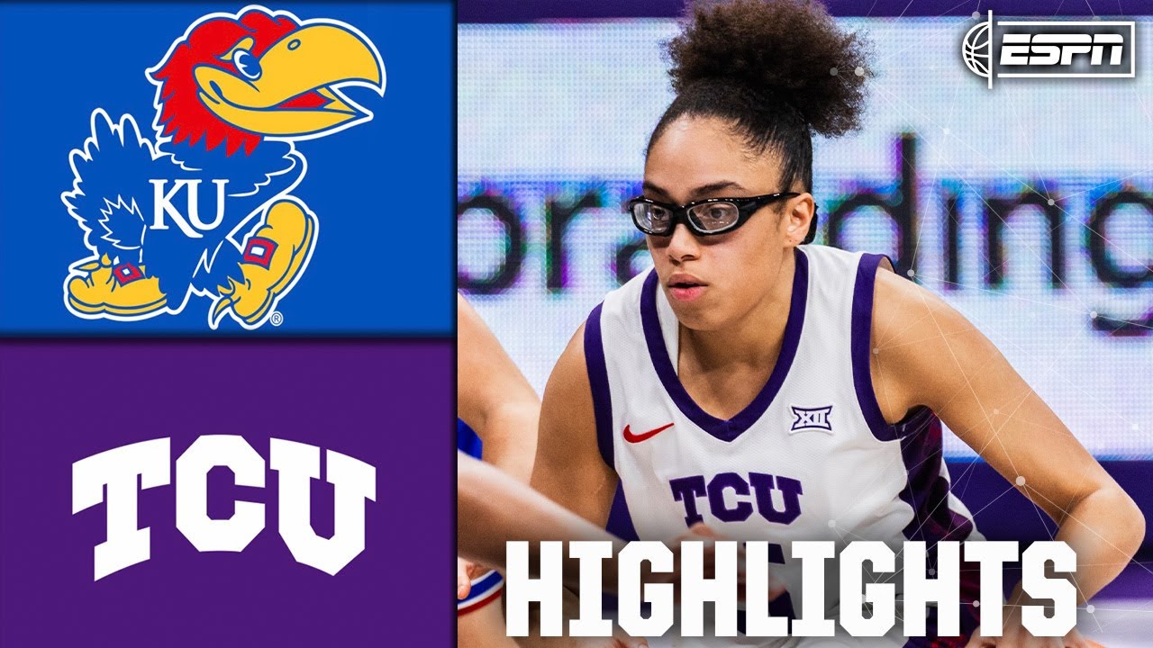 Kansas Jayhawks vs. TCU Horned Frogs | Full Game Highlights | ESPN College Basketball