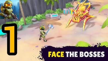 Over Space : Alien Shooter Gameplay Walkthrough Part 1 - Android & ios Gameplay