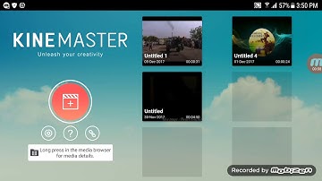 How to make WhatsApp status video kinemaster in Punjabi