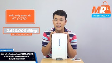 MUARE1122 - Máy xịt cồn cảm ứng AT-007R ATMOR