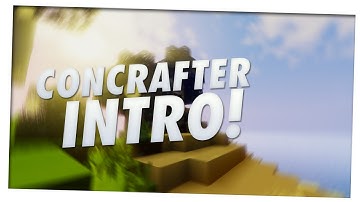 CONCRAFTER Intro WELT in Minecraft NACHGEBAUT  +Downloadlink!