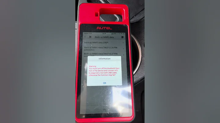 HOW TO GENERATE TOYOTA ANALOGUE KEY USING AUTEL KM100